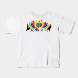 LOVE FOR ALL Design Kids T-Shirt